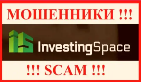 Логотип МОШЕННИКОВ Investing Space