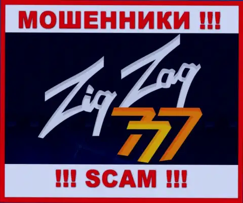 Лого МОШЕННИКА ZigZag777 Com