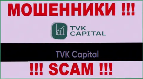 TVK Capital - это юридическое лицо мошенников TVKCapital